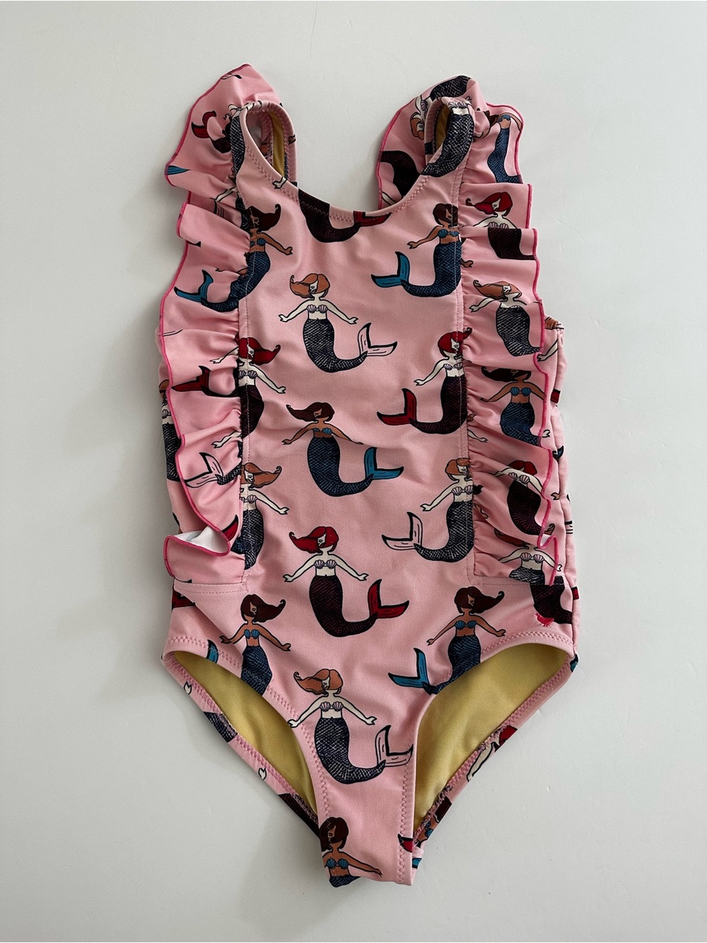 Pink Chicken Girls Katniss Swimsuit Size 12 Pink Mystical Mermaids One Piece